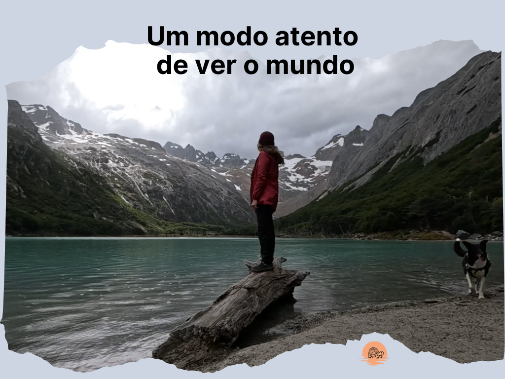 Detalhe da expedição ushuaia, com destaque para a Laguna Esmeralda no verão