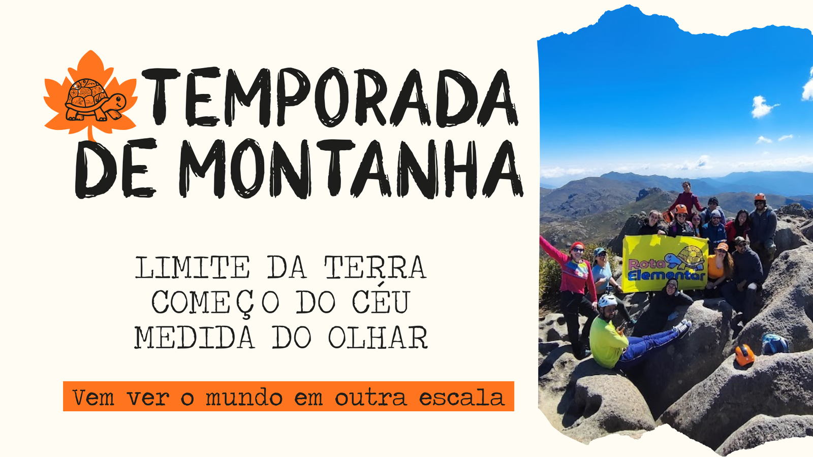 Temporada de Montanha Rota Elementar com grupo de montanhistas no Pico das Agulhas Negras, no Parque Nacional do Itatiaia.