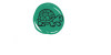 Logotipo da Rota Elementar com o desenho de uma tartaruga laranja dentro da letra O.
